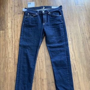 Rag and Bone High Rise Skinny Jeans